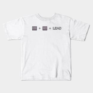 ctrl+alt+lead Kids T-Shirt